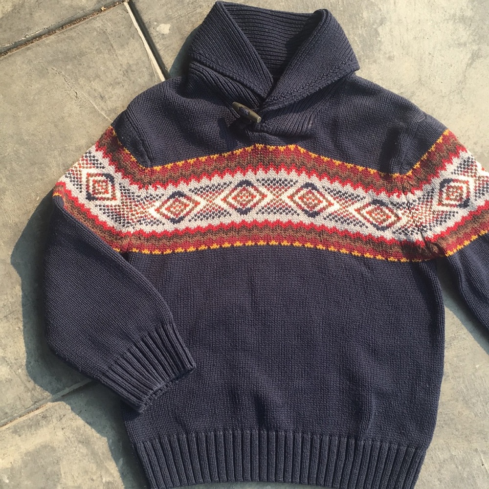 Arizona Jean Co Shawl Neck Sweater, Size 6/7